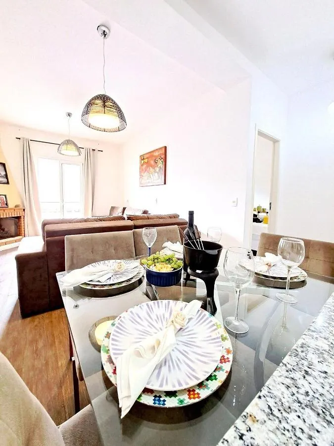 Apartamento Charmoso Com Lareira Campos do Jordão 브라질